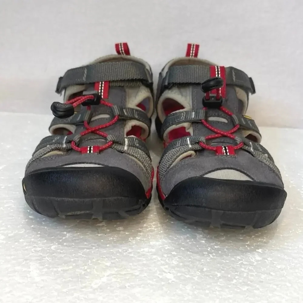 KEEN Kids' Seacamp II CNX-C 1014126 Sandals Shoes Magnet Racing Red SIZE 6